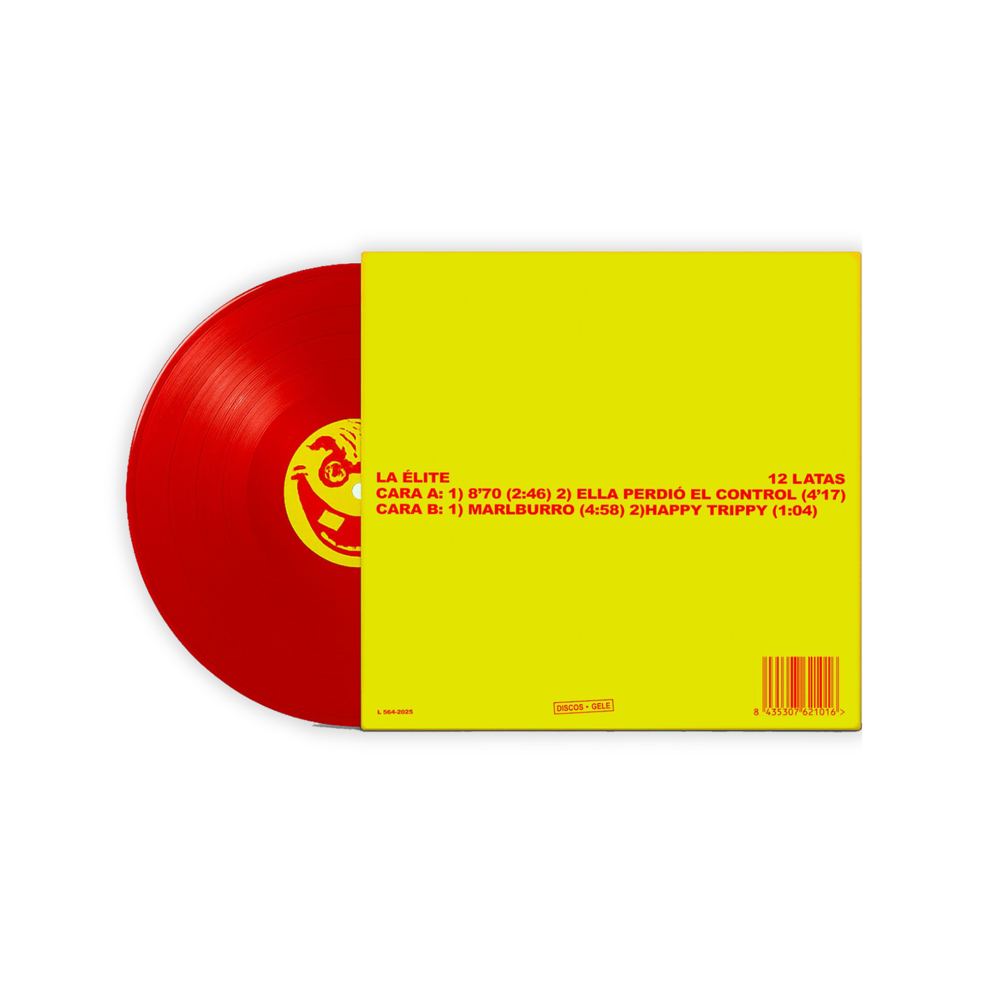 LA ÉLITE - Vinilo 7" 12 Latas