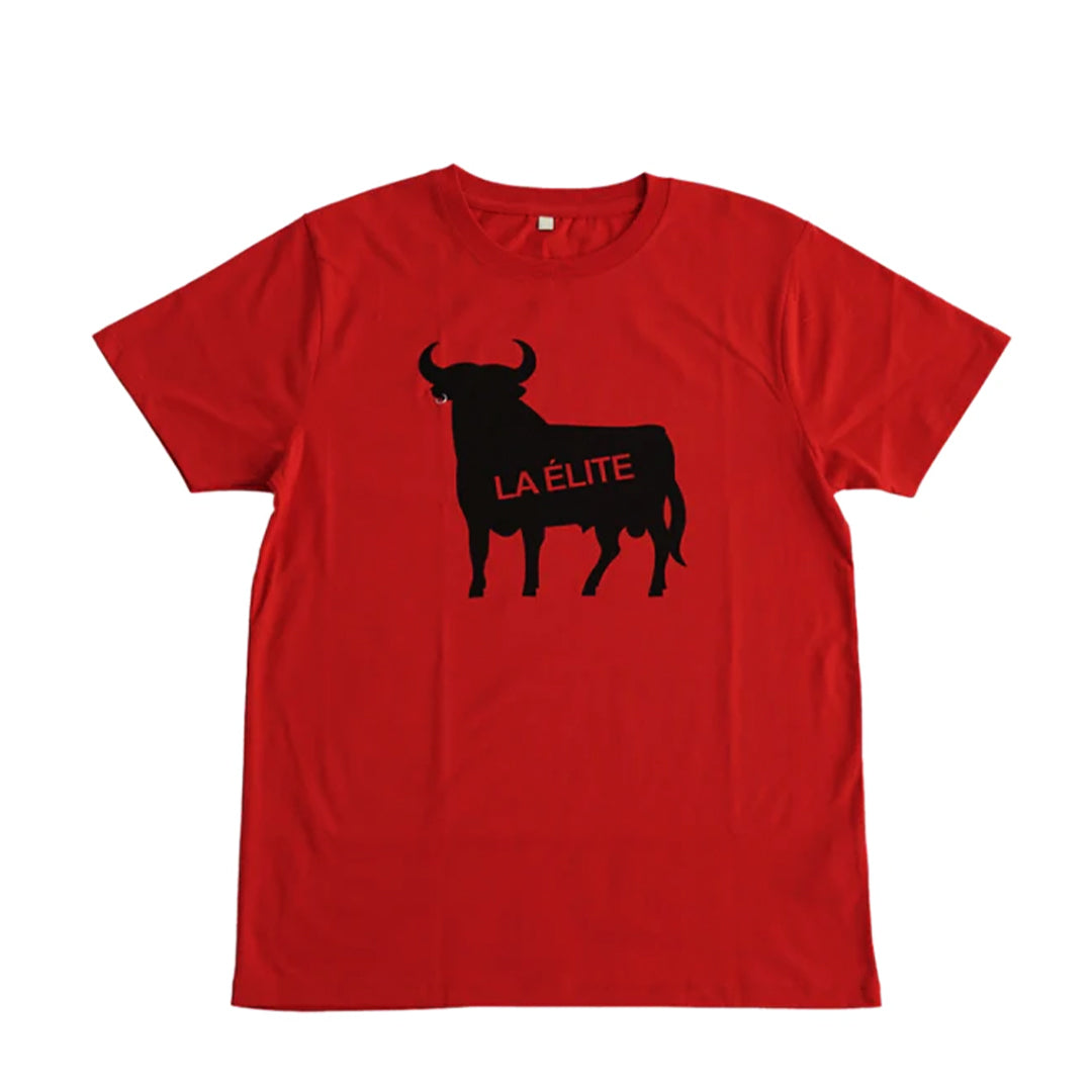 LA ÉLITE - Camiseta Toro Piercing Roja