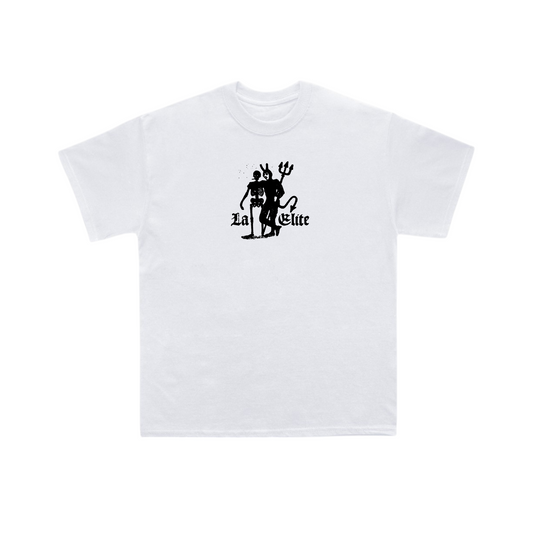 LA ÉLITE - Camiseta Diablo Blanco